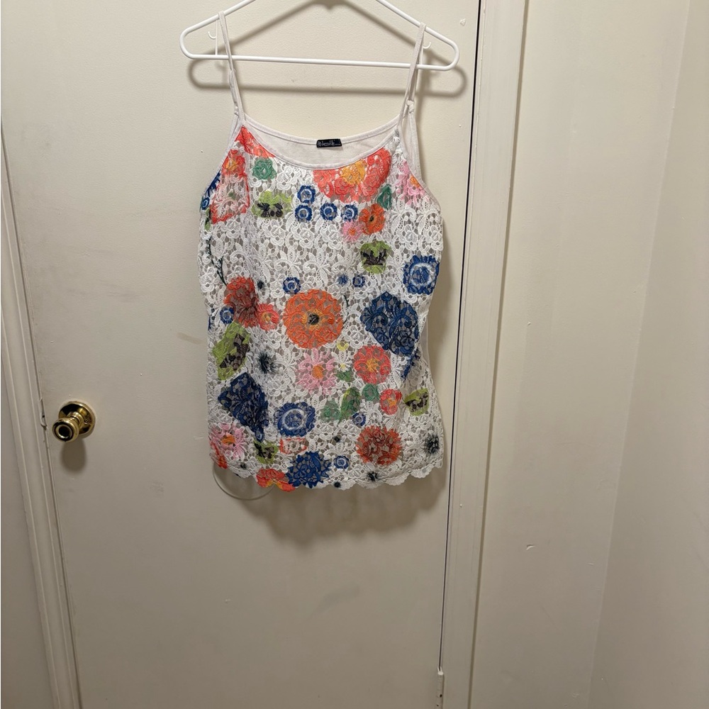 Floral Lace Women's Top